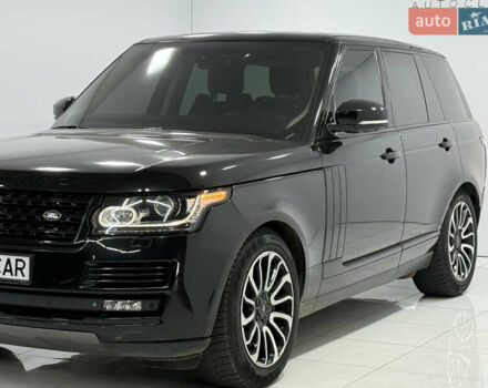 Чорний Ленд Ровер Рендж Ровер, об'ємом двигуна 4.37 л та пробігом 216 тис. км за 27500 $, фото 3 на Automoto.ua