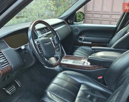Черный Ленд Ровер Рендж Ровер, объемом двигателя 5 л и пробегом 137 тыс. км за 32000 $, фото 14 на Automoto.ua