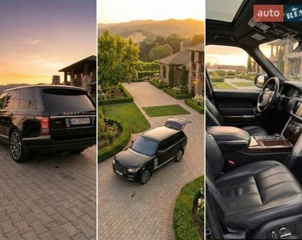 Чорний Ленд Ровер Рендж Ровер, об'ємом двигуна 5 л та пробігом 100 тис. км за 44000 $, фото 2 на Automoto.ua