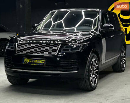 Черный Ленд Ровер Рендж Ровер, объемом двигателя 5 л и пробегом 115 тыс. км за 26500 $, фото 2 на Automoto.ua