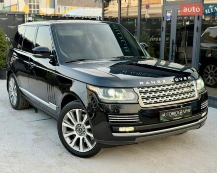 Черный Ленд Ровер Рендж Ровер, объемом двигателя 5 л и пробегом 110 тыс. км за 33900 $, фото 15 на Automoto.ua