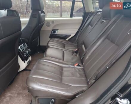 Чорний Ленд Ровер Рендж Ровер, об'ємом двигуна 4.37 л та пробігом 214 тис. км за 34500 $, фото 17 на Automoto.ua