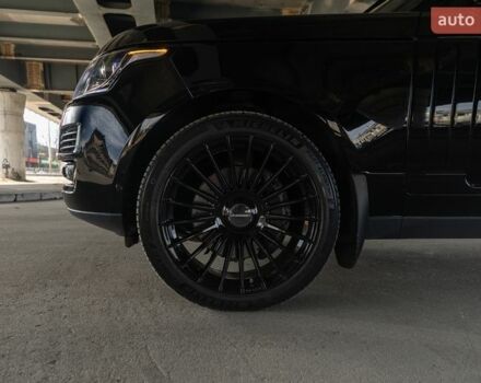 Черный Ленд Ровер Рендж Ровер, объемом двигателя 5 л и пробегом 52 тыс. км за 43500 $, фото 8 на Automoto.ua