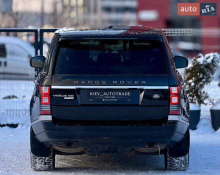 Черный Ленд Ровер Рендж Ровер, объемом двигателя 5 л и пробегом 240 тыс. км за 30900 $, фото 14 на Automoto.ua
