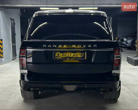 Черный Ленд Ровер Рендж Ровер, объемом двигателя 5 л и пробегом 115 тыс. км за 26500 $, фото 4 на Automoto.ua