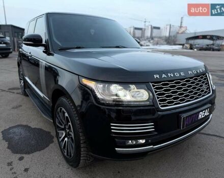 Черный Ленд Ровер Рендж Ровер, объемом двигателя 4.37 л и пробегом 207 тыс. км за 31500 $, фото 16 на Automoto.ua