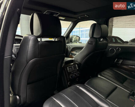 Черный Ленд Ровер Рендж Ровер, объемом двигателя 5 л и пробегом 150 тыс. км за 37500 $, фото 22 на Automoto.ua