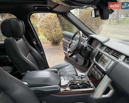 Чорний Ленд Ровер Рендж Ровер, об'ємом двигуна 5 л та пробігом 175 тис. км за 26950 $, фото 34 на Automoto.ua