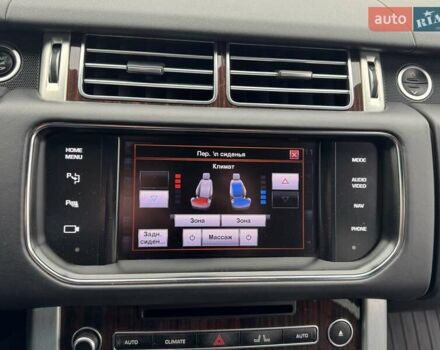 Черный Ленд Ровер Рендж Ровер, объемом двигателя 3 л и пробегом 183 тыс. км за 28900 $, фото 9 на Automoto.ua