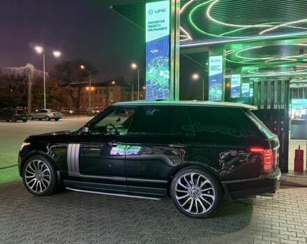 Чорний Ленд Ровер Рендж Ровер, об'ємом двигуна 5 л та пробігом 150 тис. км за 34999 $, фото 1 на Automoto.ua