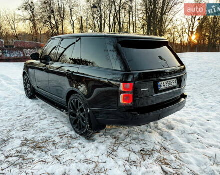 Чорний Ленд Ровер Рендж Ровер, об'ємом двигуна 5 л та пробігом 206 тис. км за 27800 $, фото 12 на Automoto.ua