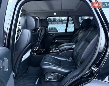 Черный Ленд Ровер Рендж Ровер, объемом двигателя 4.37 л и пробегом 207 тыс. км за 31500 $, фото 37 на Automoto.ua