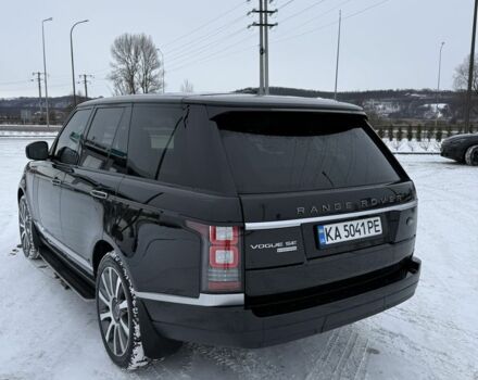 Черный Ленд Ровер Рендж Ровер, объемом двигателя 5 л и пробегом 240 тыс. км за 27500 $, фото 4 на Automoto.ua