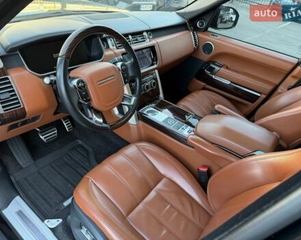 Черный Ленд Ровер Рендж Ровер, объемом двигателя 5 л и пробегом 77 тыс. км за 39999 $, фото 32 на Automoto.ua