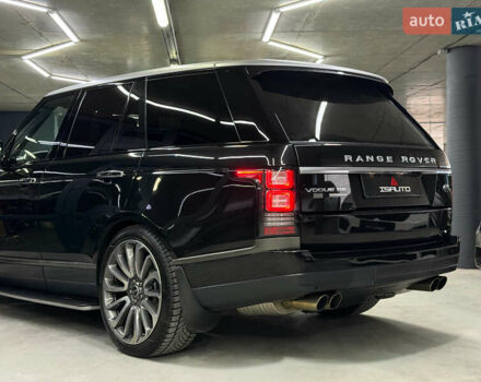 Черный Ленд Ровер Рендж Ровер, объемом двигателя 5 л и пробегом 150 тыс. км за 37500 $, фото 12 на Automoto.ua