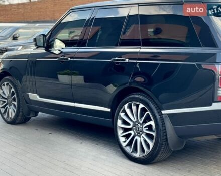 Чорний Ленд Ровер Рендж Ровер, об'ємом двигуна 5 л та пробігом 292 тис. км за 23500 $, фото 2 на Automoto.ua