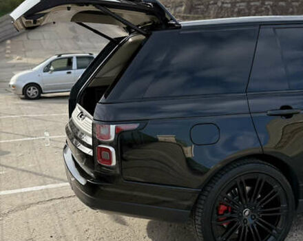 Черный Ленд Ровер Рендж Ровер, объемом двигателя 4.37 л и пробегом 170 тыс. км за 39500 $, фото 23 на Automoto.ua