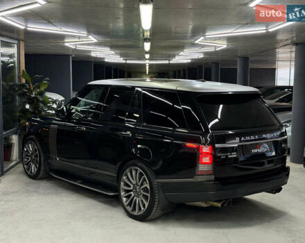 Черный Ленд Ровер Рендж Ровер, объемом двигателя 5 л и пробегом 150 тыс. км за 37500 $, фото 9 на Automoto.ua