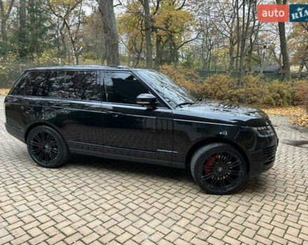 Чорний Ленд Ровер Рендж Ровер, об'ємом двигуна 4.37 л та пробігом 330 тис. км за 44900 $, фото 13 на Automoto.ua