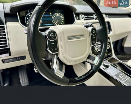 Чорний Ленд Ровер Рендж Ровер, об'ємом двигуна 5 л та пробігом 93 тис. км за 40000 $, фото 63 на Automoto.ua