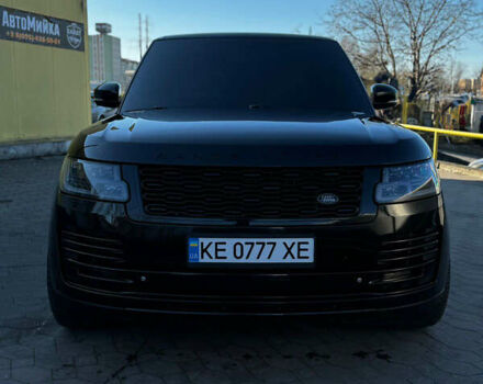 Черный Ленд Ровер Рендж Ровер, объемом двигателя 4.37 л и пробегом 227 тыс. км за 40000 $, фото 7 на Automoto.ua