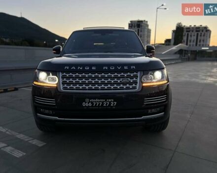 Чорний Ленд Ровер Рендж Ровер, об'ємом двигуна 5 л та пробігом 125 тис. км за 41000 $, фото 9 на Automoto.ua