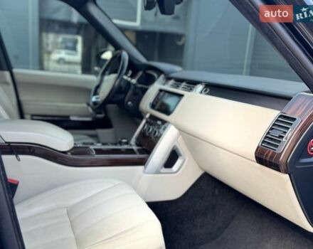 Чорний Ленд Ровер Рендж Ровер, об'ємом двигуна 5 л та пробігом 292 тис. км за 23500 $, фото 9 на Automoto.ua