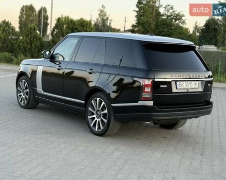 Чорний Ленд Ровер Рендж Ровер, об'ємом двигуна 5 л та пробігом 248 тис. км за 35000 $, фото 12 на Automoto.ua