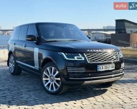 Черный Ленд Ровер Рендж Ровер, объемом двигателя 5 л и пробегом 77 тыс. км за 39999 $, фото 3 на Automoto.ua