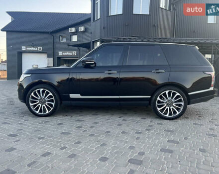 Чорний Ленд Ровер Рендж Ровер, об'ємом двигуна 5 л та пробігом 223 тис. км за 33000 $, фото 4 на Automoto.ua