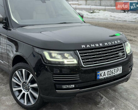 Чорний Ленд Ровер Рендж Ровер, об'ємом двигуна 5 л та пробігом 120 тис. км за 36500 $, фото 3 на Automoto.ua