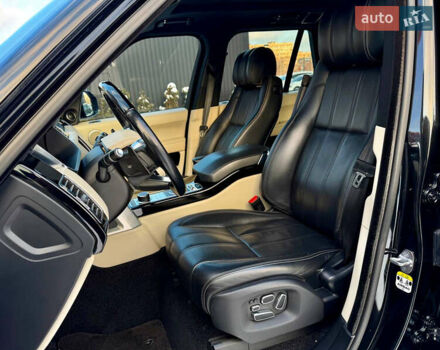 Черный Ленд Ровер Рендж Ровер, объемом двигателя 5 л и пробегом 240 тыс. км за 30900 $, фото 29 на Automoto.ua