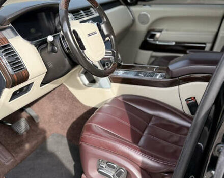 Черный Ленд Ровер Рендж Ровер, объемом двигателя 4.37 л и пробегом 170 тыс. км за 39500 $, фото 60 на Automoto.ua