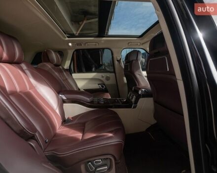 Черный Ленд Ровер Рендж Ровер, объемом двигателя 5 л и пробегом 52 тыс. км за 43500 $, фото 28 на Automoto.ua