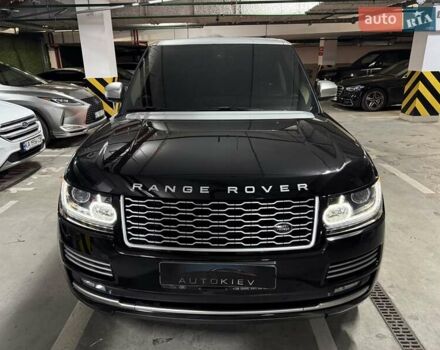Черный Ленд Ровер Рендж Ровер, объемом двигателя 3 л и пробегом 220 тыс. км за 29900 $, фото 3 на Automoto.ua