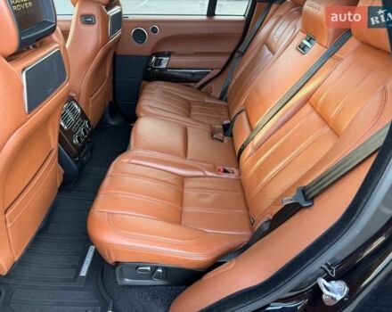 Черный Ленд Ровер Рендж Ровер, объемом двигателя 5 л и пробегом 77 тыс. км за 39999 $, фото 39 на Automoto.ua