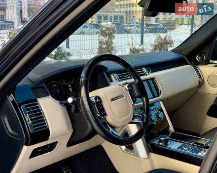 Черный Ленд Ровер Рендж Ровер, объемом двигателя 5 л и пробегом 240 тыс. км за 30900 $, фото 25 на Automoto.ua