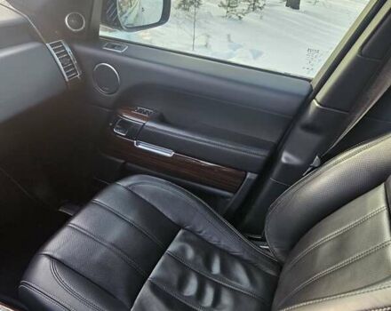 Черный Ленд Ровер Рендж Ровер, объемом двигателя 5 л и пробегом 186 тыс. км за 35000 $, фото 7 на Automoto.ua