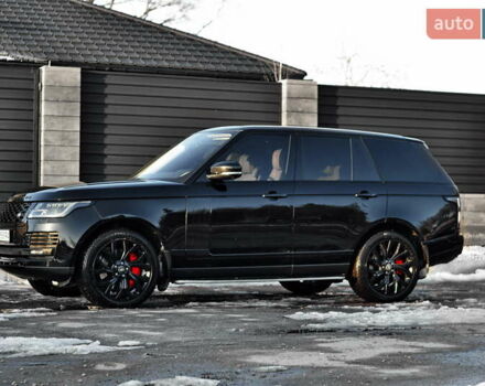 Чорний Ленд Ровер Рендж Ровер, об'ємом двигуна 5 л та пробігом 206 тис. км за 27800 $, фото 3 на Automoto.ua