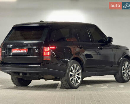 Черный Ленд Ровер Рендж Ровер, объемом двигателя 4.95 л и пробегом 159 тыс. км за 32000 $, фото 4 на Automoto.ua