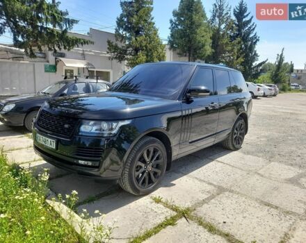 Чорний Ленд Ровер Рендж Ровер, об'ємом двигуна 5 л та пробігом 230 тис. км за 29000 $, фото 48 на Automoto.ua