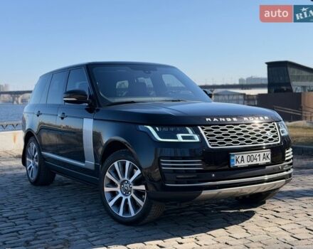 Черный Ленд Ровер Рендж Ровер, объемом двигателя 5 л и пробегом 77 тыс. км за 39999 $, фото 4 на Automoto.ua