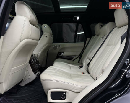 Черный Ленд Ровер Рендж Ровер, объемом двигателя 5 л и пробегом 177 тыс. км за 38900 $, фото 24 на Automoto.ua