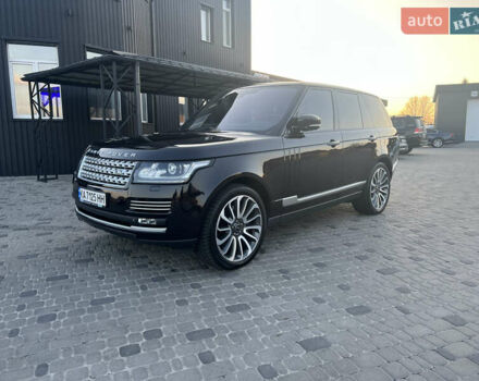 Чорний Ленд Ровер Рендж Ровер, об'ємом двигуна 5 л та пробігом 223 тис. км за 33000 $, фото 7 на Automoto.ua