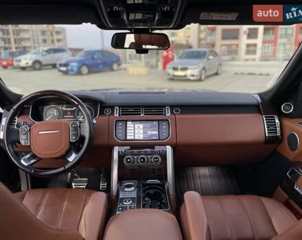 Чорний Ленд Ровер Рендж Ровер, об'ємом двигуна 5 л та пробігом 125 тис. км за 41000 $, фото 33 на Automoto.ua