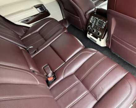 Черный Ленд Ровер Рендж Ровер, объемом двигателя 4.37 л и пробегом 170 тыс. км за 39500 $, фото 29 на Automoto.ua