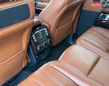 Черный Ленд Ровер Рендж Ровер, объемом двигателя 5 л и пробегом 77 тыс. км за 39999 $, фото 47 на Automoto.ua