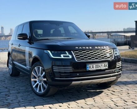 Черный Ленд Ровер Рендж Ровер, объемом двигателя 5 л и пробегом 77 тыс. км за 39999 $, фото 2 на Automoto.ua