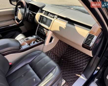 Черный Ленд Ровер Рендж Ровер, объемом двигателя 4.4 л и пробегом 152 тыс. км за 40000 $, фото 11 на Automoto.ua