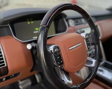 Чорний Ленд Ровер Рендж Ровер, об'ємом двигуна 5 л та пробігом 125 тис. км за 41000 $, фото 35 на Automoto.ua